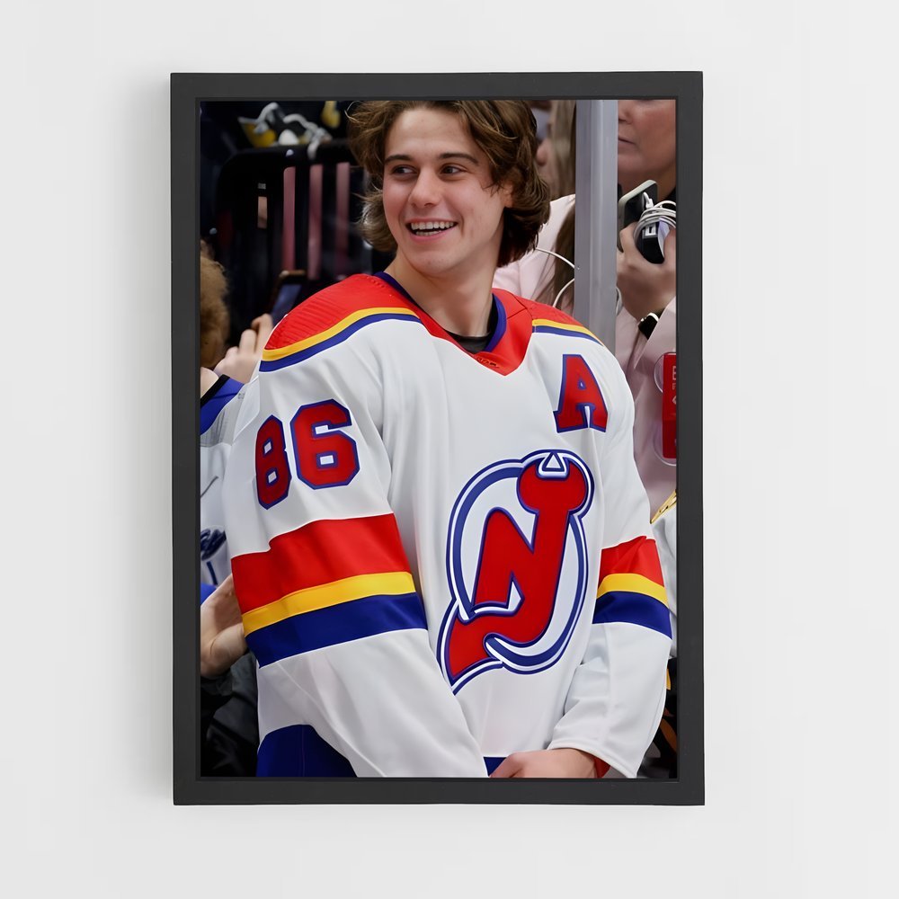Poster Jack et le Fan – affiche Hockey sur glace (vue 2)